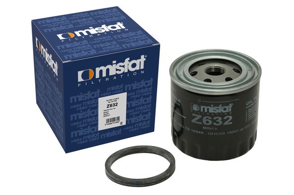 Filtre à huile MISFAT FILTRATION ref. Z632